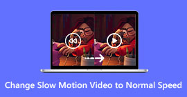 Change Slow-motion Videos to Normal Speed