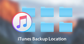 iTunes Backup Location