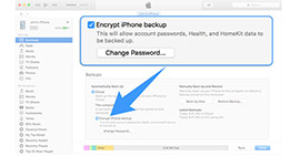 What is iTunes Backup Password