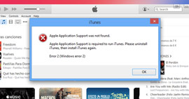 iTunes Error 2