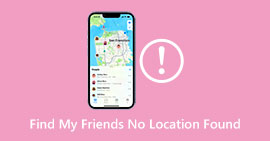 No Location Found on Find my Friends