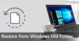 Restore from windows old folder