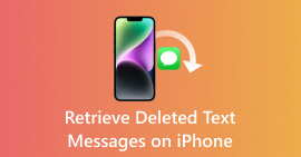 Retrieve Deleted Text Messages iPhone