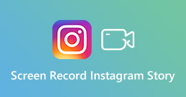 Screen Record Instagram Story