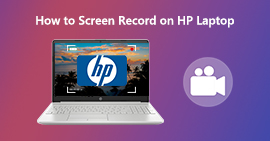 Screen Record on HP