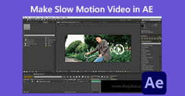 Slow motion in after effects