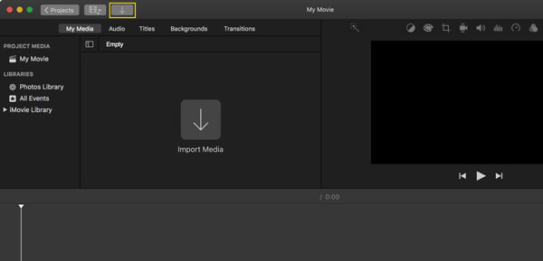 iMovie Input