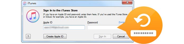 Recover iTunes Password