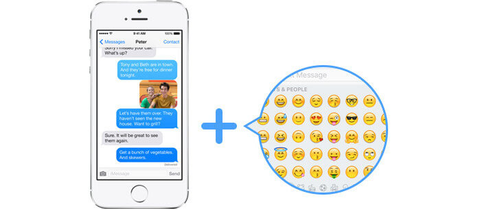 iPhone Emoji Keyboard