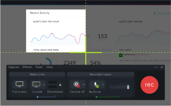 Camtasia Interface