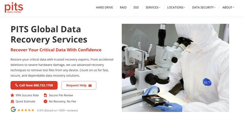 Computer Data Recovery Services Pits