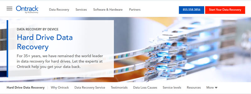 Ontrack Hard Drive Data Recovery