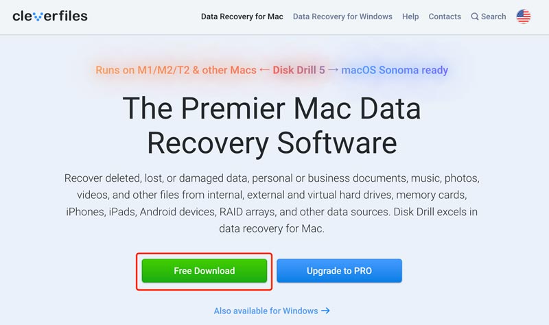 Download Disk Drill for Mac