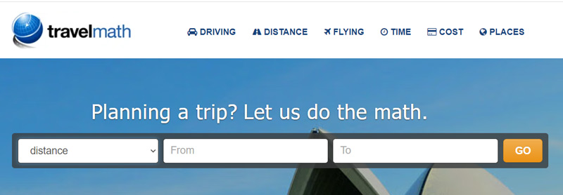 TravelMath Driving Flying Distance Calculator