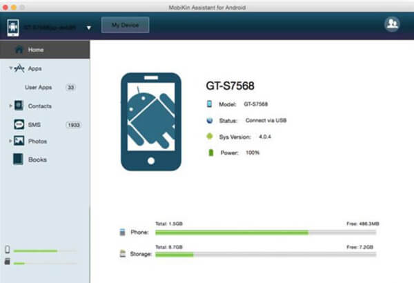 Mobikin Android Device Manager for Mac