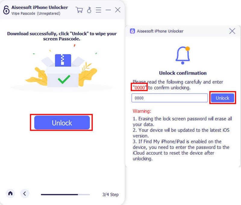 Aiseesoft iPhone Unlocker Unlock 0000