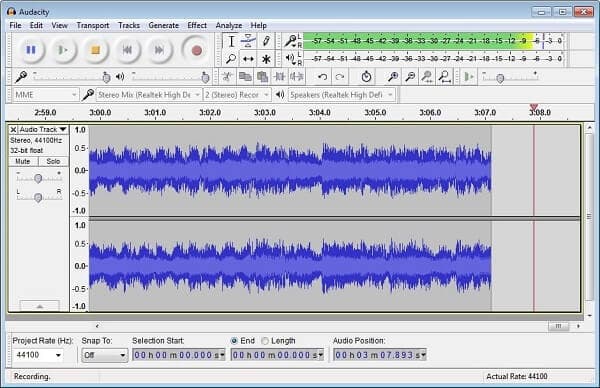 Audacity HD Audio Recorder