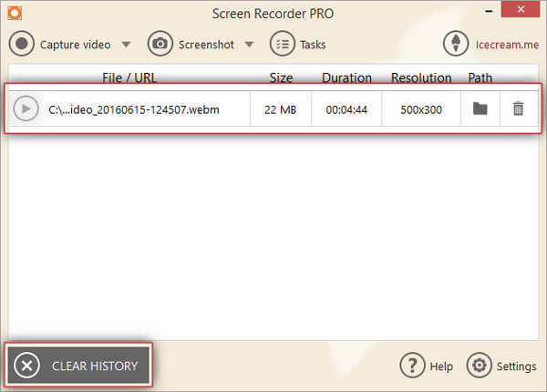 Save Screen Recording