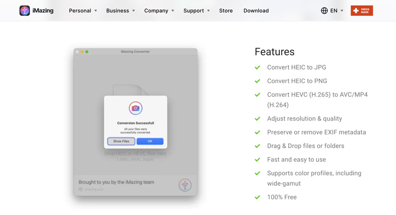 Imazing Heic Converter Features