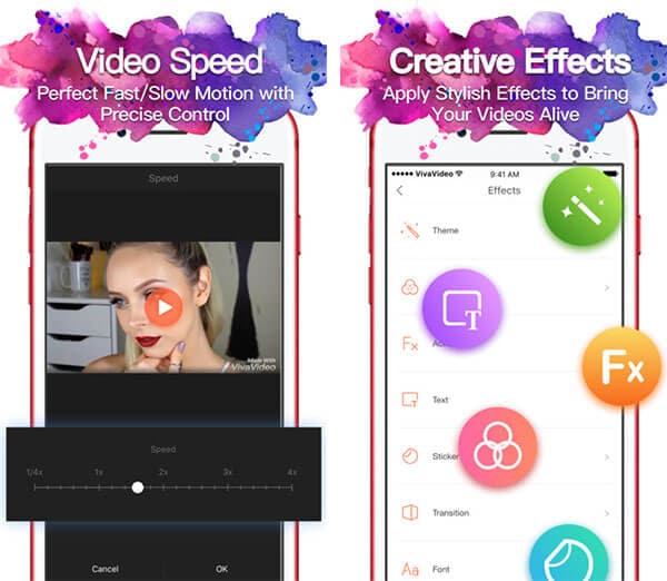 VivaVideo Interface