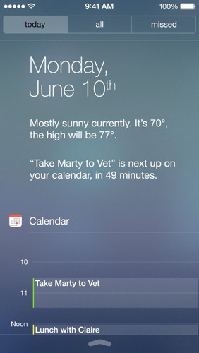 Notification Center