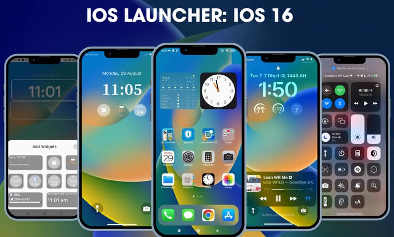 Launcher iOS 16