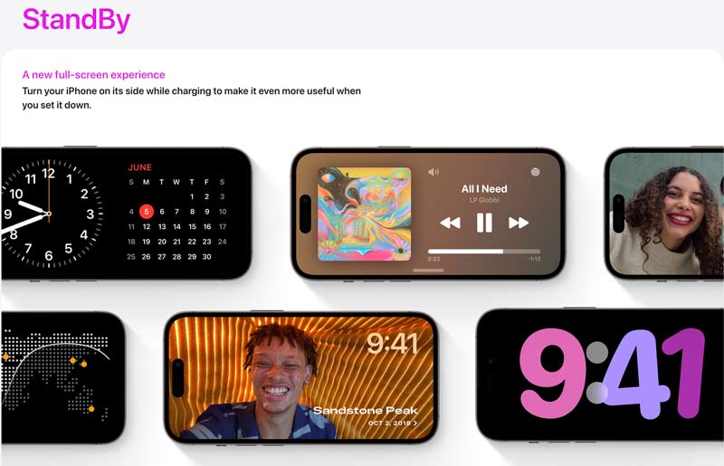 iOS 18/17 StandBy Feature