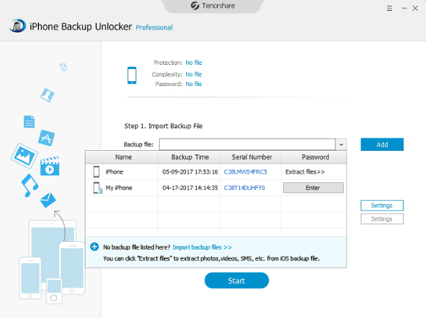 Connect iOS Device to Start Scan and Recover Seleted iMessages