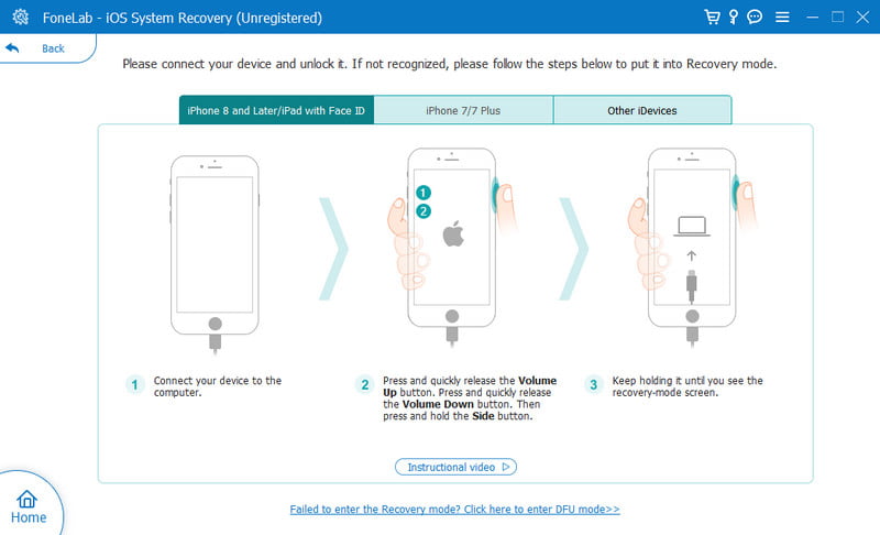 Aiseesoft iOS System Connect Device