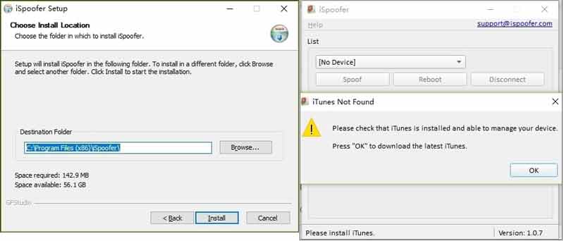 Install iSpoofer