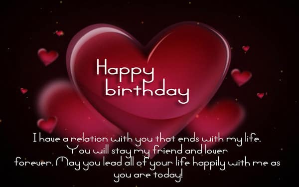 Birthday love messages