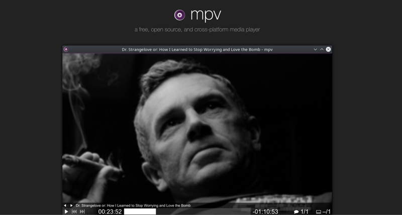 Media Player Classic Alternative MPV