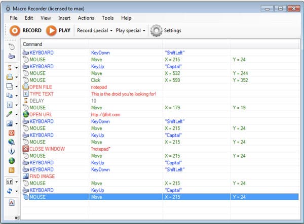 JitBit Macro Recorder