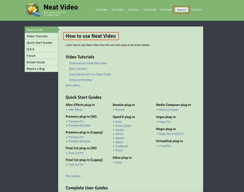 How to Use Neat Video to Reduce Noisen