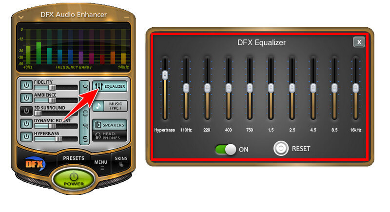 Use Equalizer