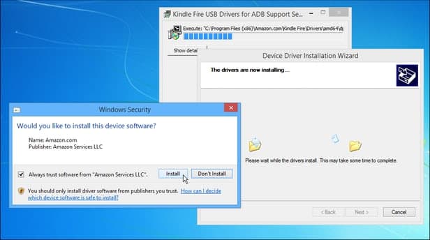 Kindle Fire ADB Drivers