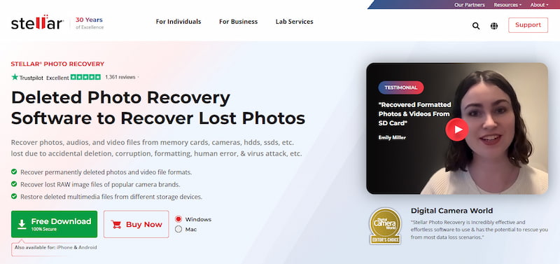 Stellar Photo Recovery Software