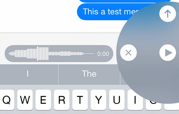 iMessage Voice Message