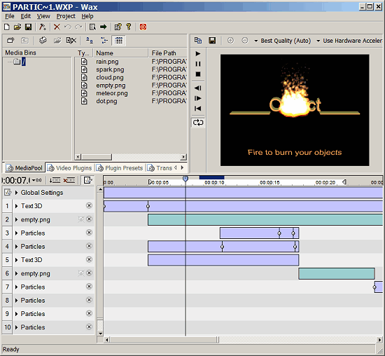 Wax Video Editor