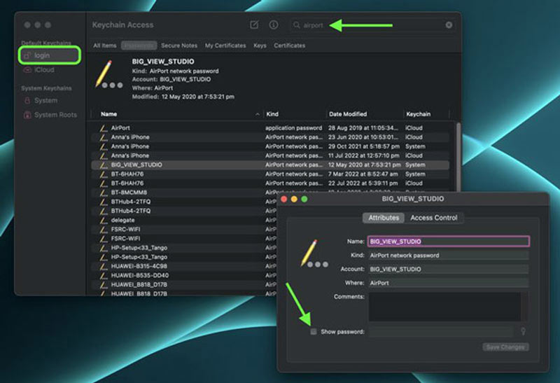 Mac Keychain Wifi Password Viewer
