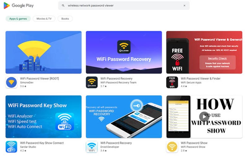 Wifi Password Viewer Apps for Android