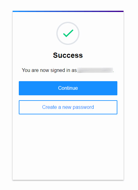 Login Success