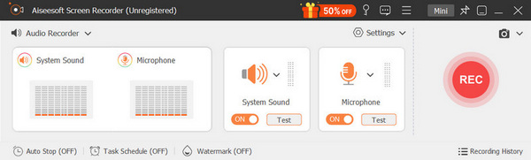 Choose Audio Recorder