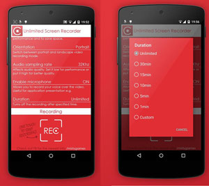 Unlimited Screen Recorder