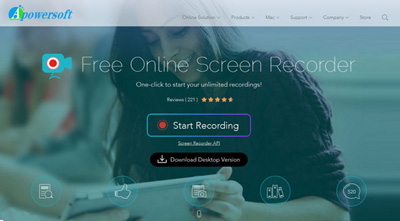 Apowersoft Free Online Screen Recorder