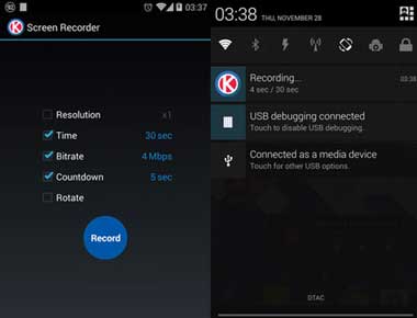 Screen Recorder App - Kitkat