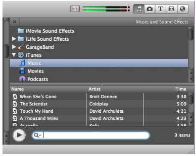 Edit Slideshow in iMovie