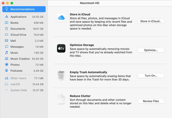 Mac Storage Managment Reccomendations