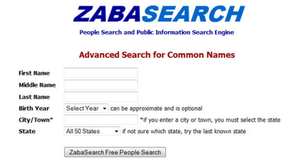 Zabasearch