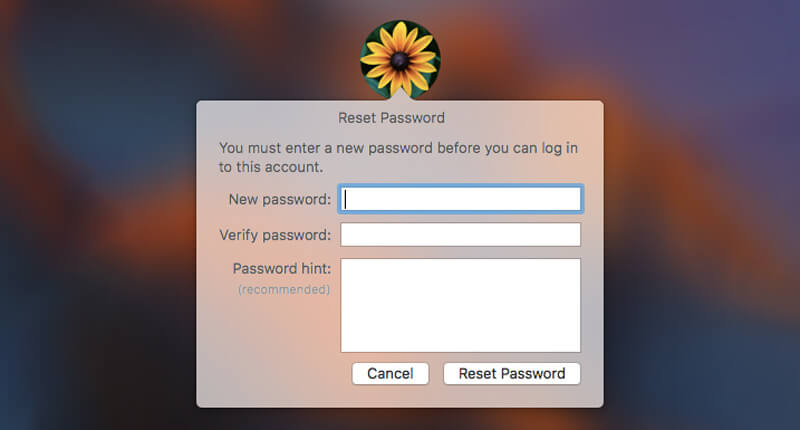 Reset Password